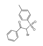2-bromo-1-phenyl-2-(toluene-4-sulfonyl)-ethanone Structure