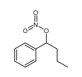 1-phenylbutyl nitrate结构式