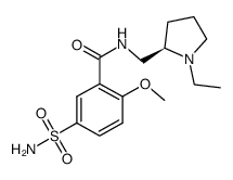 (R)-(+)-sulpiride Structure