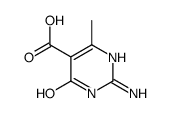 5-Pyrimidinecarboxylic acid, 2-amino-4-hydroxy-6-methyl- (6CI,8CI) structure