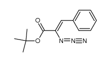 tert-butyl 2-azidocinnamate结构式