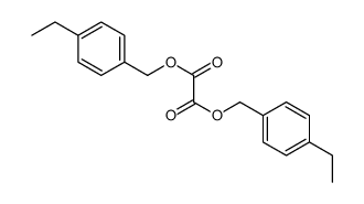 bis[(4-ethylphenyl)methyl] oxalate结构式