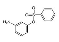 m-aminophenyl benzenesulphonate structure