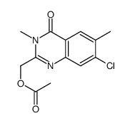 (7-chloro-3,6-dimethyl-4-oxo-3,4-dihydroquinazolin-2-yl)Methyl acetate picture