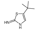 2-Thiazolamine,5-(1,1-dimethylethyl)- structure