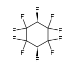 cis-1H,4H-decafluoro-cyclohexane Structure