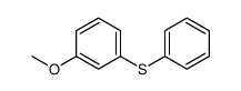 1-METHOXY-3-PHENYLSULFANYL-BENZENE Structure