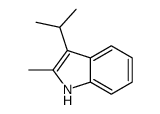 1H-Indole,2-methyl-3-(1-methylethyl)-(9CI) Structure