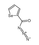 selenophene-2-carbonyl azide Structure