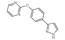 2-[4-(1H-Pyrazol-3-yl)phenoxy]pyrimidine structure