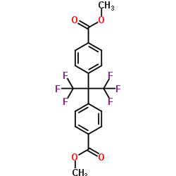 Dimethyl 4,4'-(1,1,1,3,3,3-hexafluoro-2,2-propanediyl)dibenzoate结构式