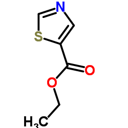 Ethyl 5-thiazolecarboxylate Structure