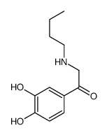 2-(butylamino)-1-(3,4-dihydroxyphenyl)ethanone结构式