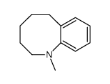 1-methyl-3,4,5,6-tetrahydro-2H-1-benzazocine Structure