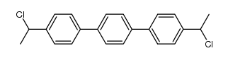 4,4'-Bis-[α-chlor-aethyl]-p-terphenyl Structure