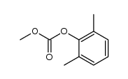 Carbonic acid methyl 2,6-xylyl ester Structure