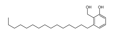 2-(hydroxymethyl)-3-pentadecylphenol Structure