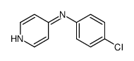 N-(4-chlorophenyl)pyridin-4-amine结构式