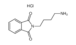 N-(4-amino-1-butyl)phthalimide hydrochloride Structure