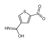 5-nitrothiophene-3-carboxamide结构式