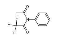 N-trifluoroacetyl acetanilide Structure