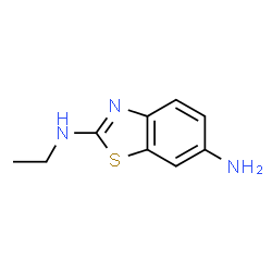 2,6-Benzothiazolediamine,N2-ethyl-(9CI)结构式