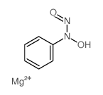 Benzenamine,N-hydroxy-N-nitroso-, magnesium salt (2:1)结构式
