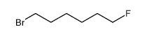 1-Bromo-6-fluorohexane structure