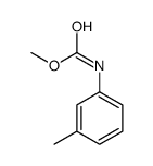 N-(3-Methylphenyl)carbamic acid methyl ester结构式