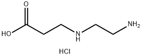 3-[(2-aminoethyl)amino]propanoic Acid dihydrochloride Structure