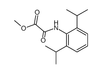 Methyl-N-(2,6-diisopropylphenyl)-oxamat Structure