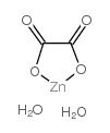 草酸锌 二水合物结构式