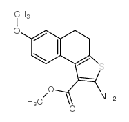 methyl 2-amino-7-methoxy-4,5-dihydrobenzo[e][1]benzothiole-1-carboxylate Structure