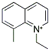 1-ETHYL-8-METHYLQUINOLINIUM Structure