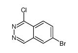 6-bromo-1-chlorophthalazine structure
