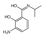 3-amino-2-hydroxy-N-propan-2-ylbenzamide结构式