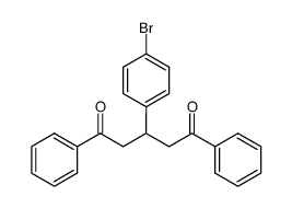 3-(4-bromophenyl)-1,5-diphenylpentane-1,5-dione Structure