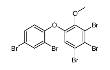 2'-methoxy-2,3',4,4',5'-pentabromodiphenyl ether Structure
