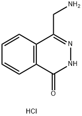4-(氨基甲基)酞嗪-1(2H)-酮盐酸盐结构式