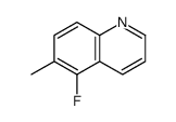 Quinoline, 5-fluoro-6-methyl- (9CI) structure