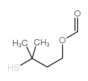 3-Mercapto-3-methylbutyl Formate Structure