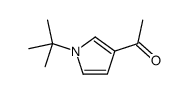 1-(1-tert-butylpyrrol-3-yl)ethanone Structure