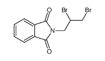 N-(2,3-Dibromopropyl)phthalic imide Structure