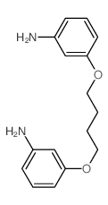 Benzenamine,3,3'-[1,4-butanediylbis(oxy)]bis- structure