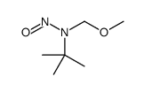 N-tert-butyl-N-(methoxymethyl)nitrous amide Structure