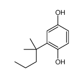 2-(2-methylpentan-2-yl)benzene-1,4-diol Structure