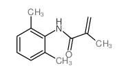 2-Propenamide,N-(2,6-dimethylphenyl)-2-methyl-结构式