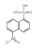 Arsonic acid,(5-nitro-1-naphthalenyl)- (9CI)结构式