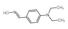 4-Diethylaminobenzaldoxime structure