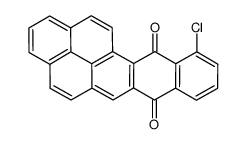 11-chloronaphtho[2,1,8-qra]tetracene-7,12-dione结构式